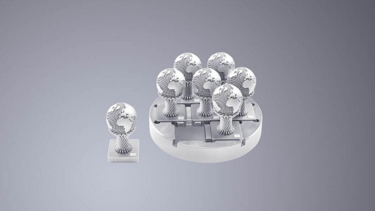 使用 TruPrint 1000 制成的行星齿轮