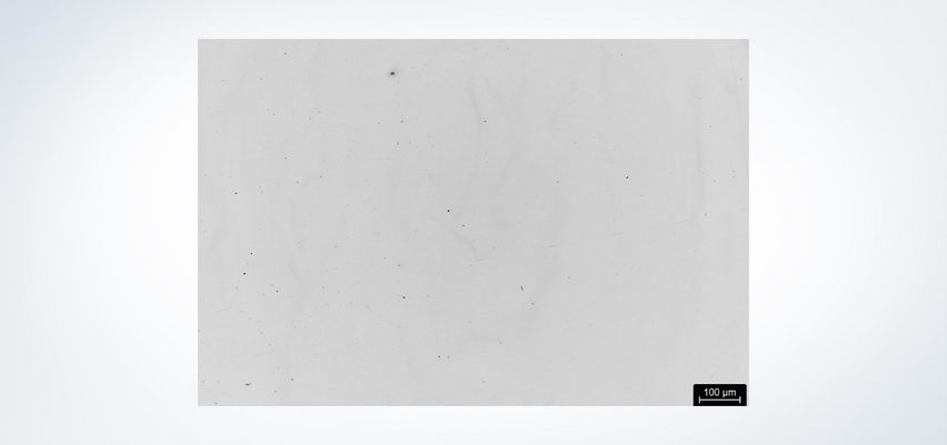 插图展示放大 100 倍的铜应用（铜 ETP）显微图片。