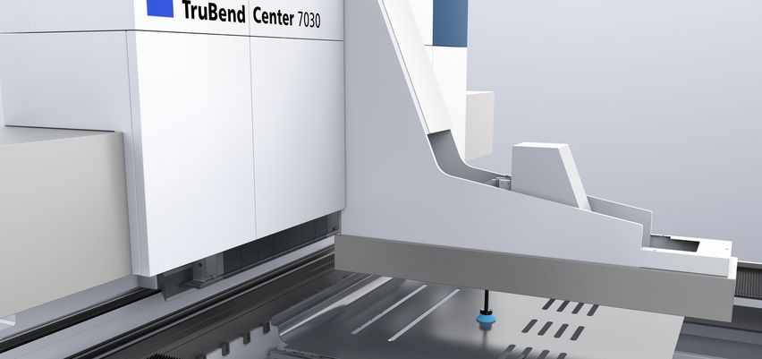 TruBend Center，定位机床上的附加折弯模具