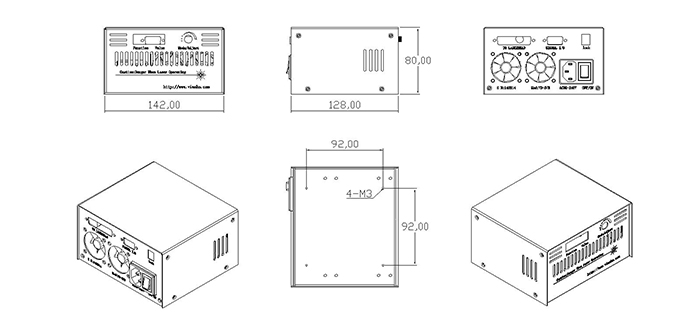&nbsp; VA-II-N-589 (589nm-分体型激光器-1100~3000mW)