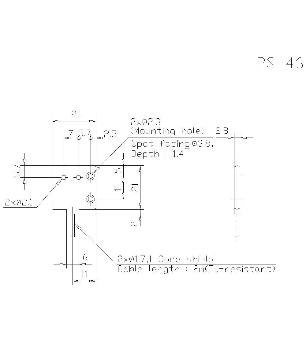 PS-46 Dimension