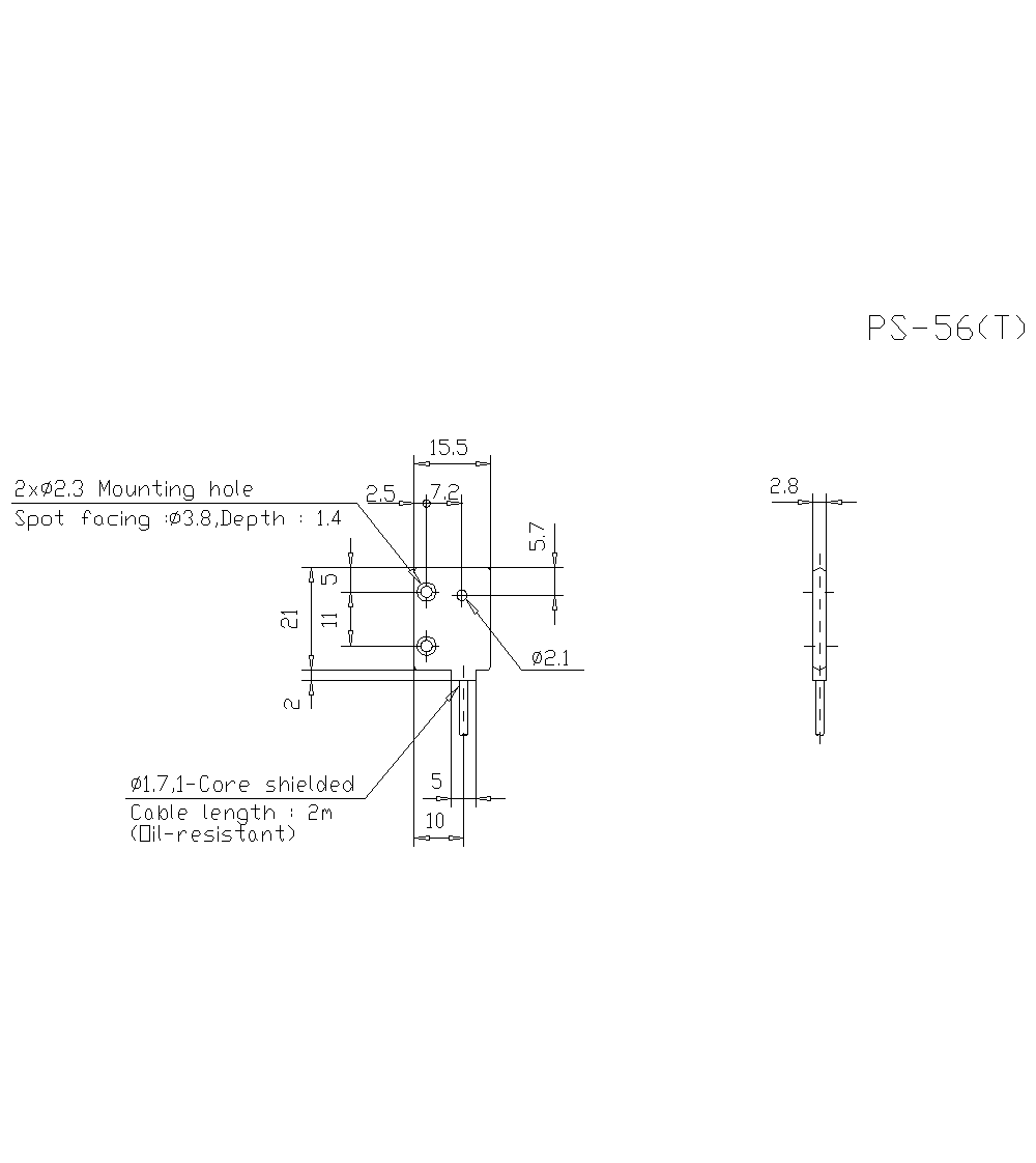 PS-56 Dimension