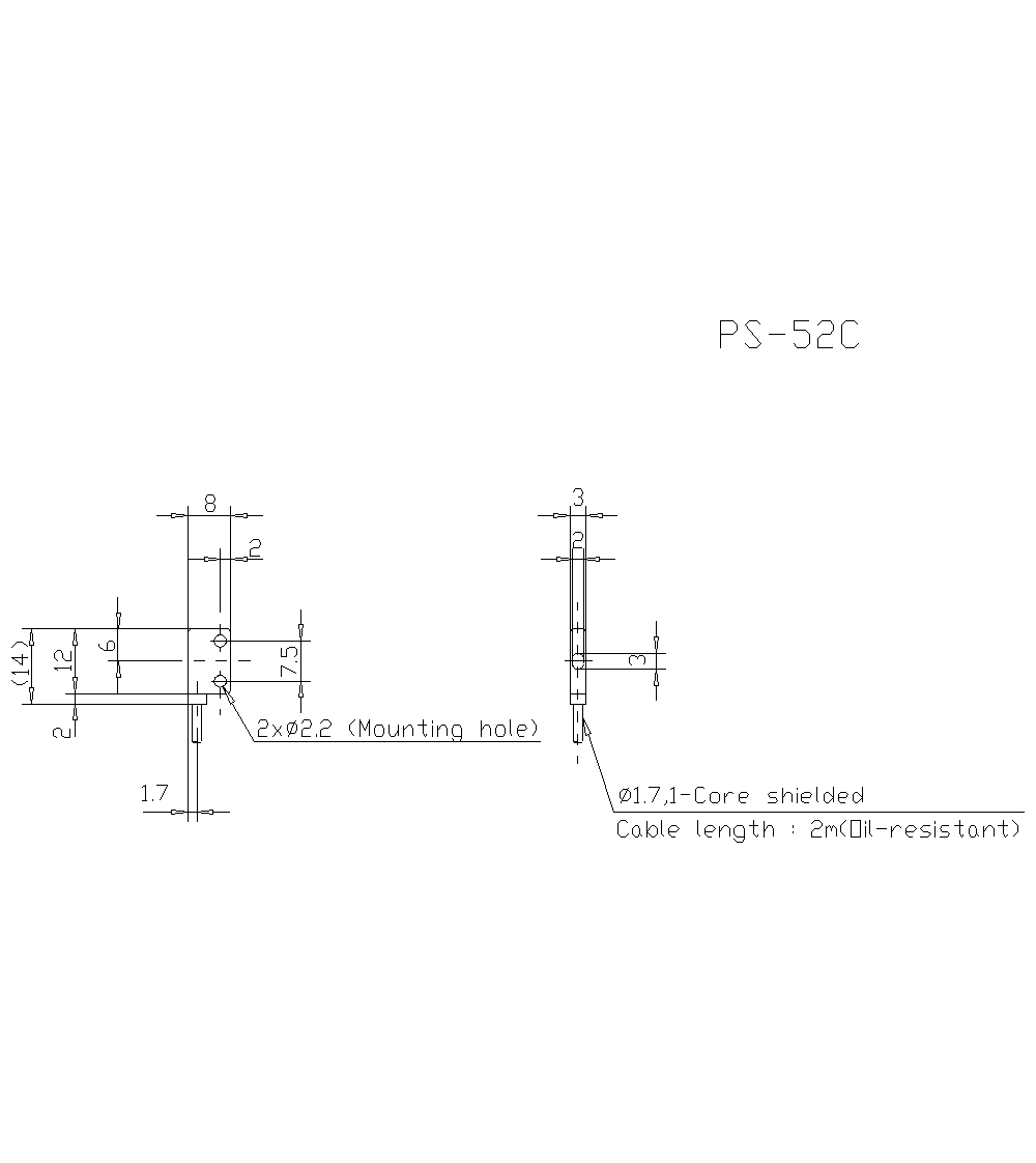 PS-52 Dimension