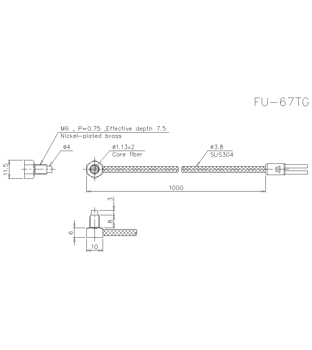 FU-67TG Dimension