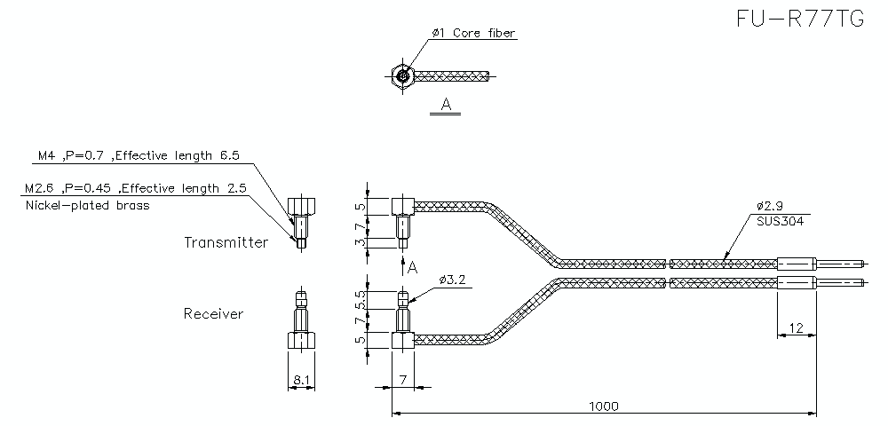 FU-R77TG Dimension