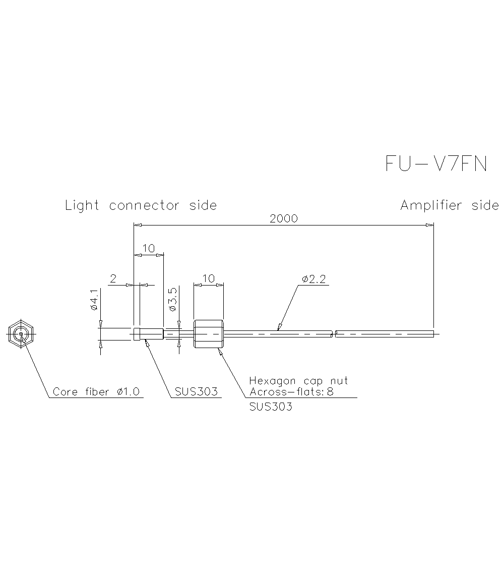 FU-V7FN Dimension