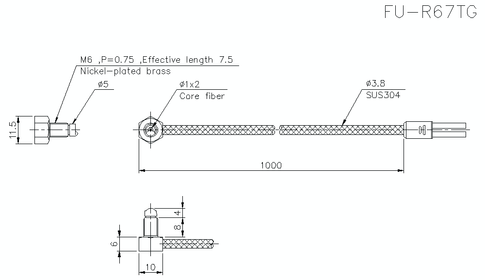 FU-R67TG Dimension
