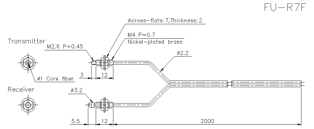 FU-R7F Dimension