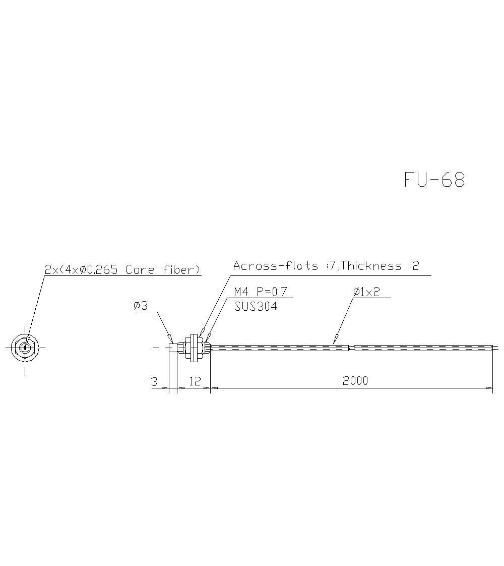 FU-68 Dimension