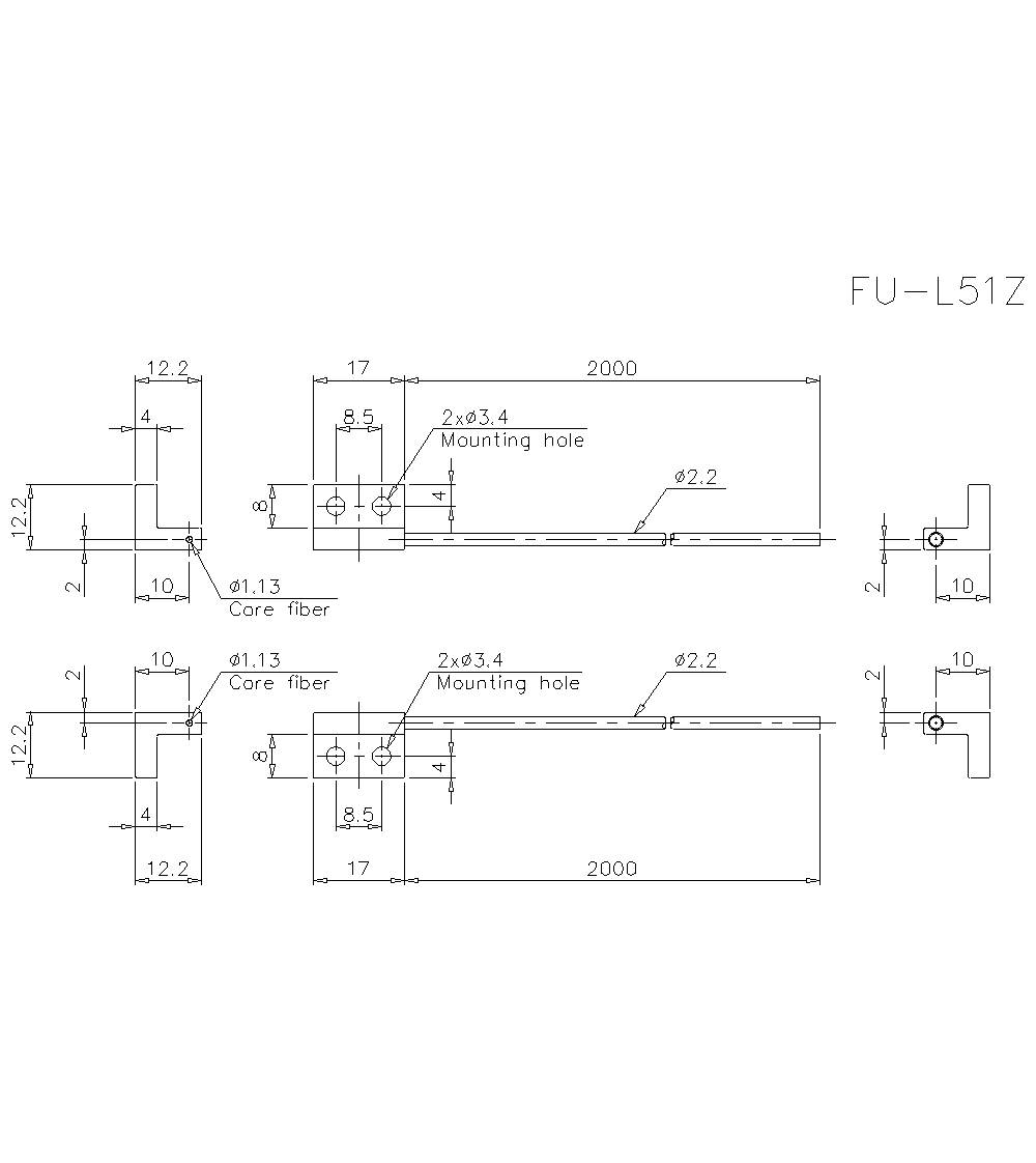 FU-L51Z Dimension