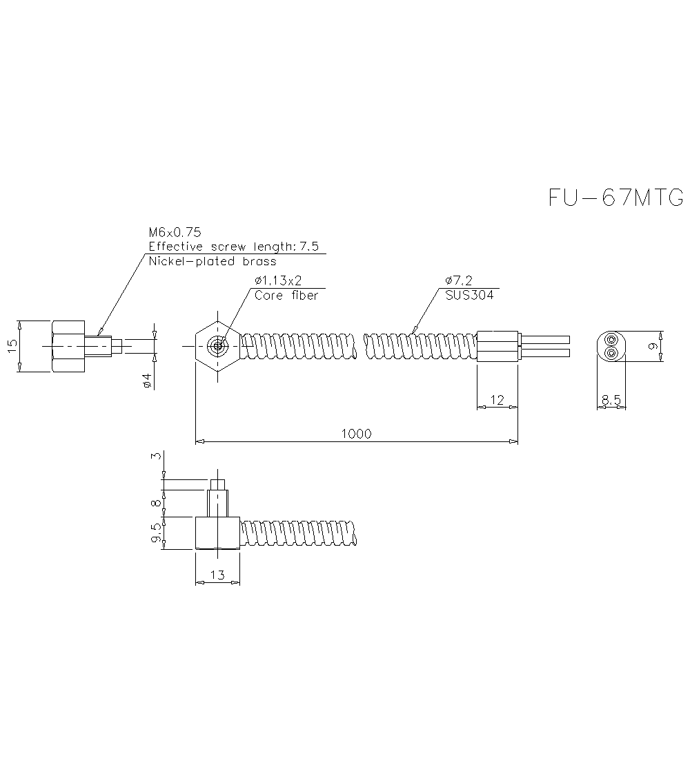 FU-67MTG Dimension