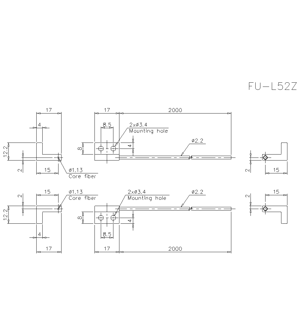 FU-L52Z Dimension