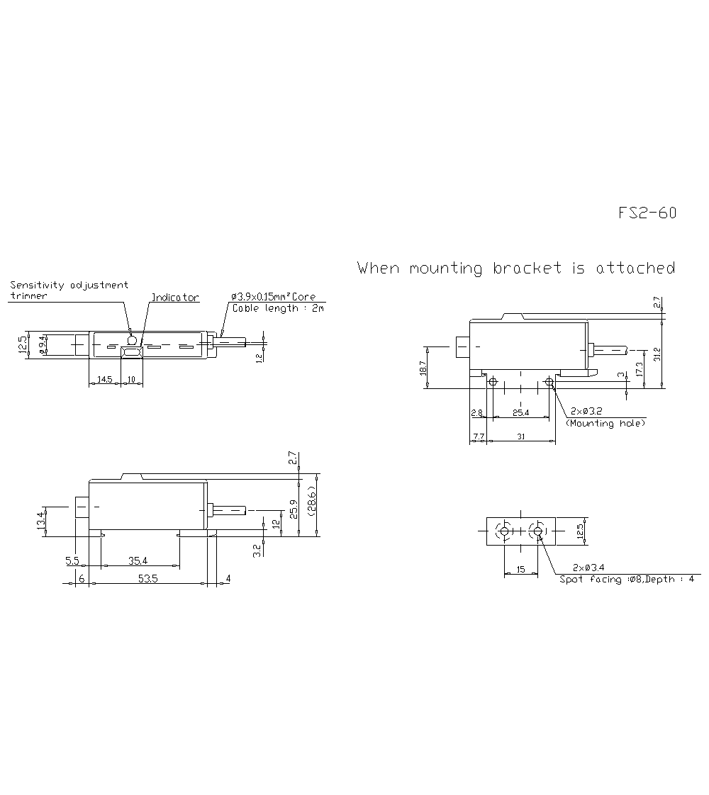 FS2-60 Dimension