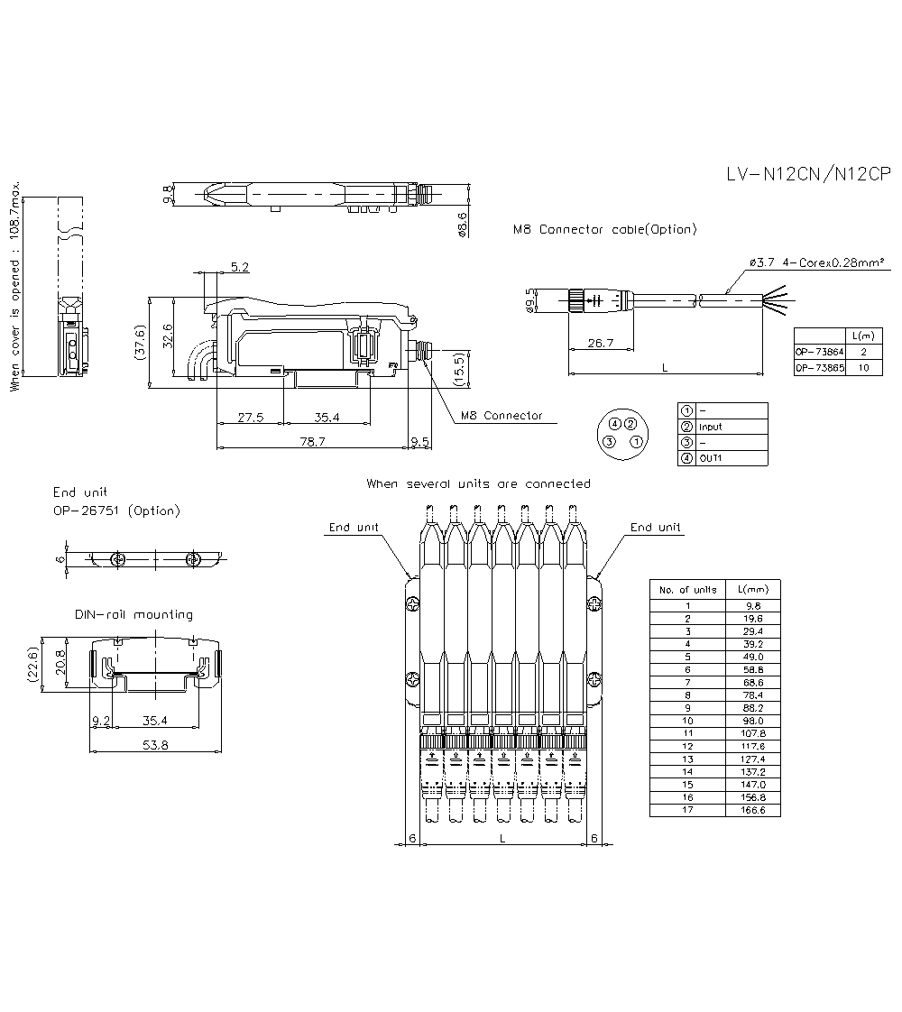 LV-N12CN Dimension