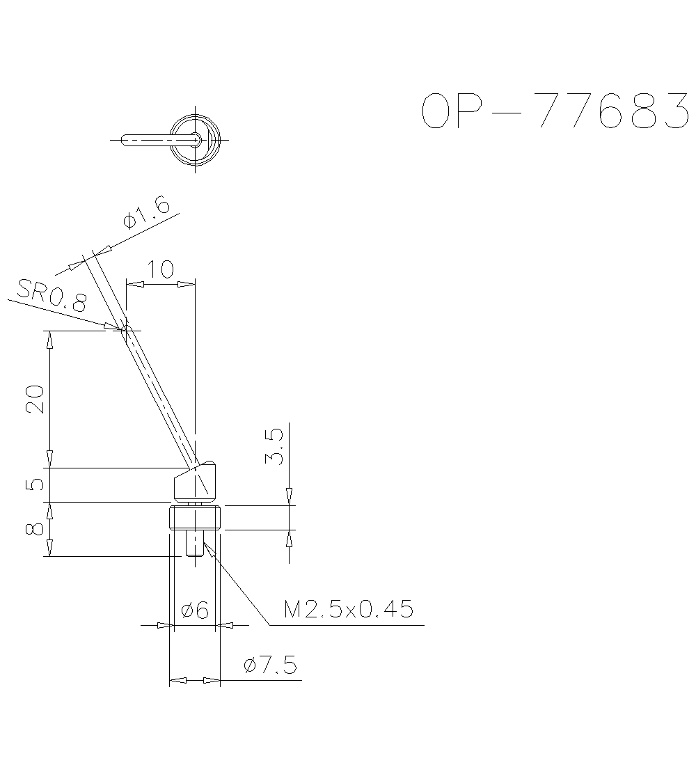 OP-77683 Dimension