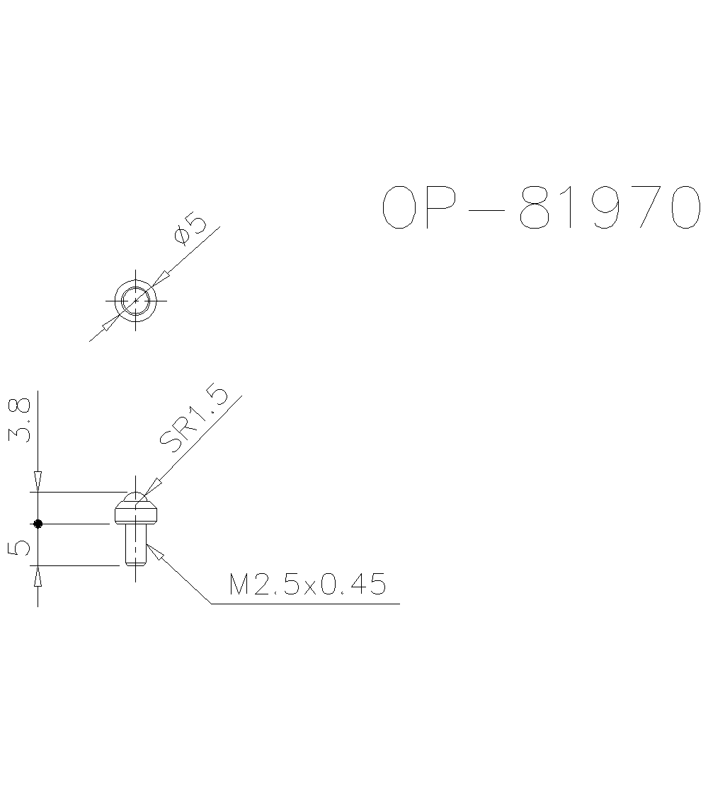 OP-81970 Dimension