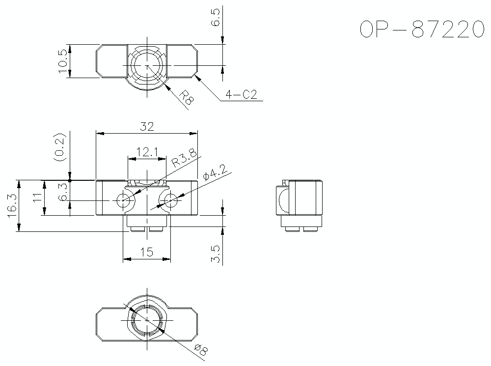 OP-87220 Dimension