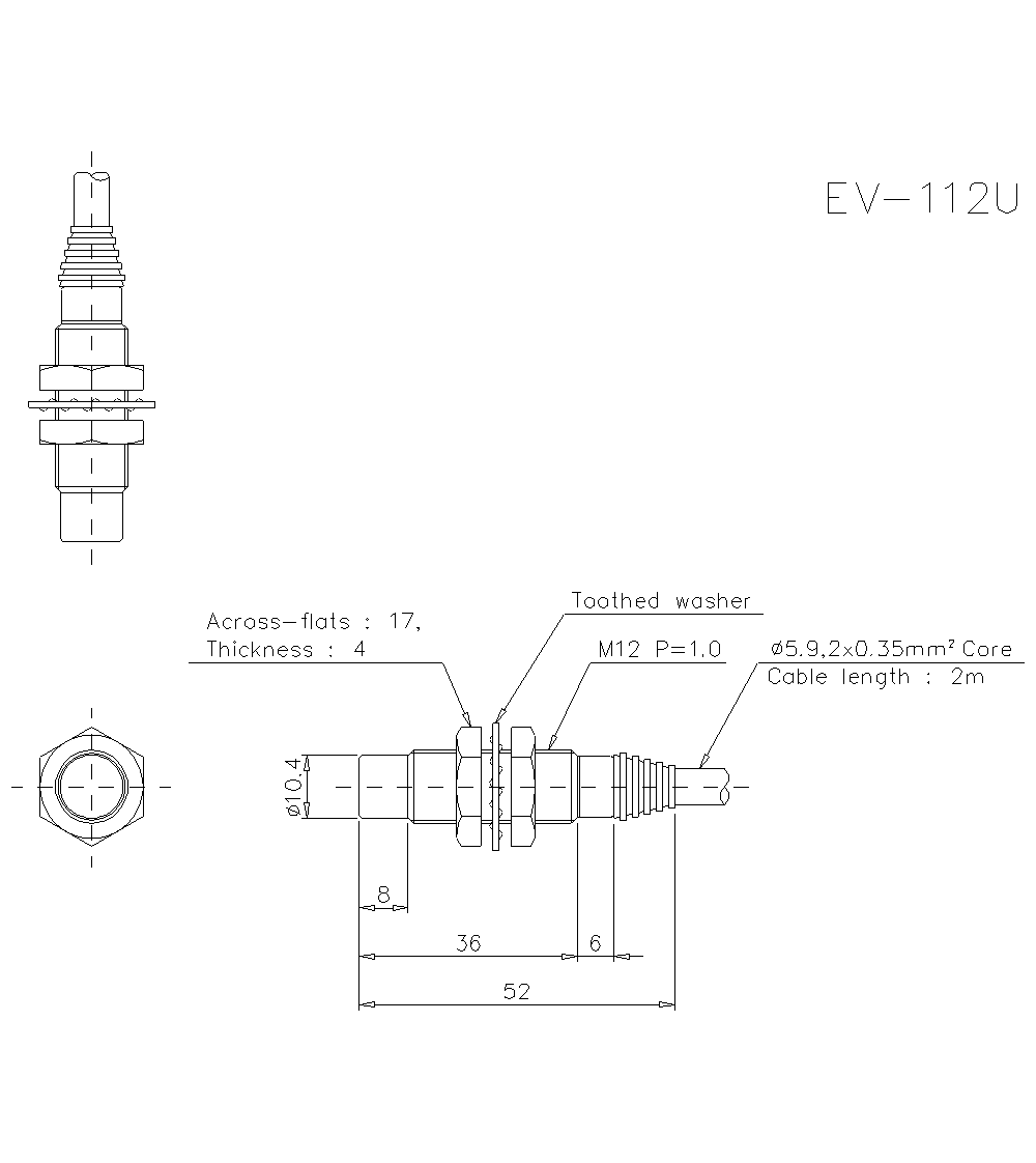 EV-112U Dimension