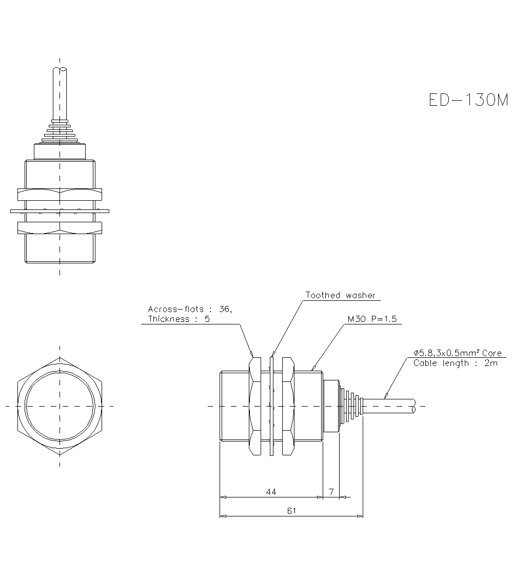 ED-130M Dimension