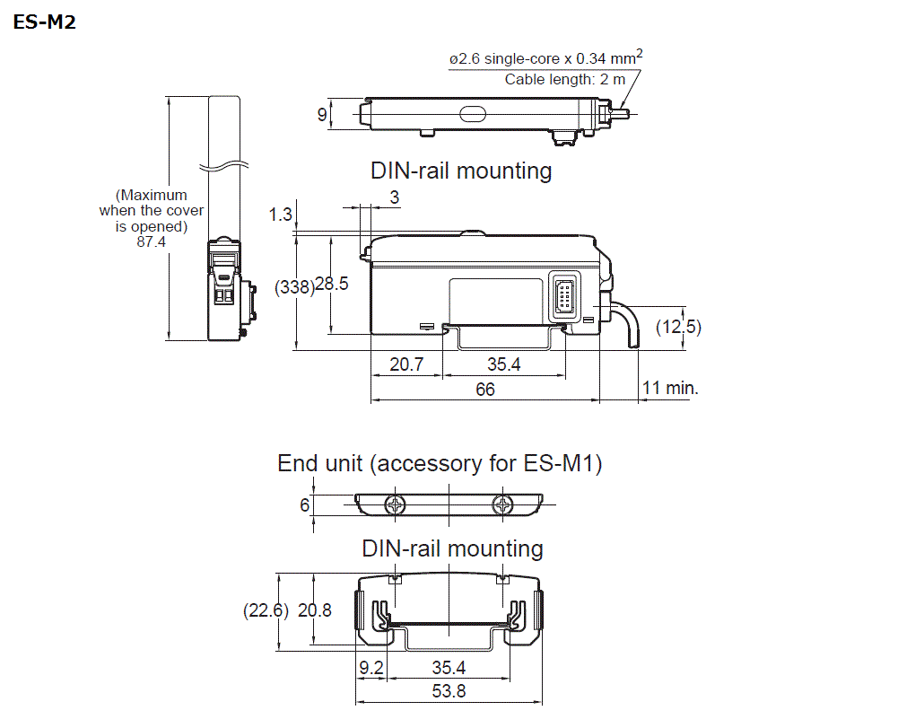 ES-M2 Dimension