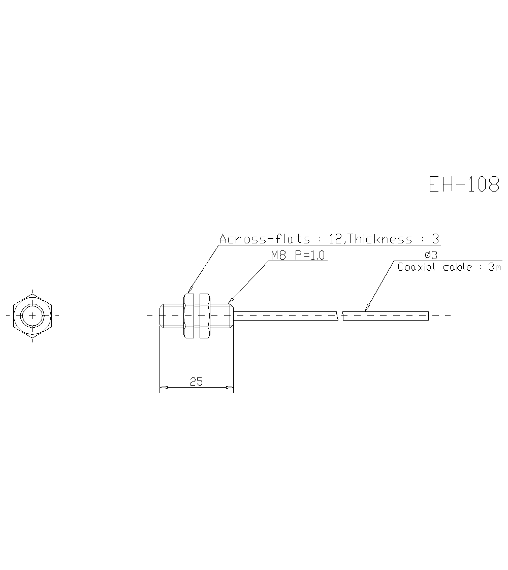 EH-108 Dimension