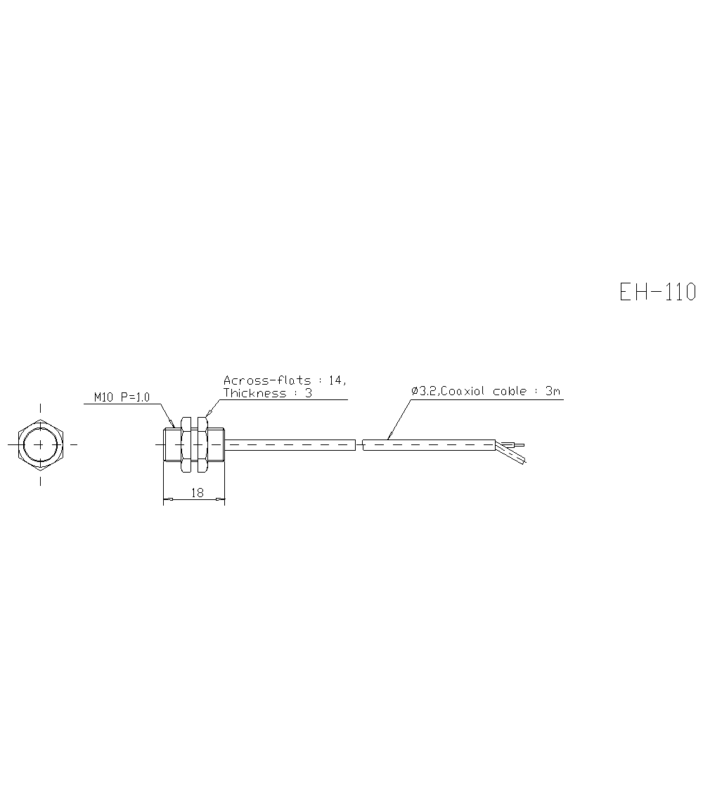 EH-110 Dimension