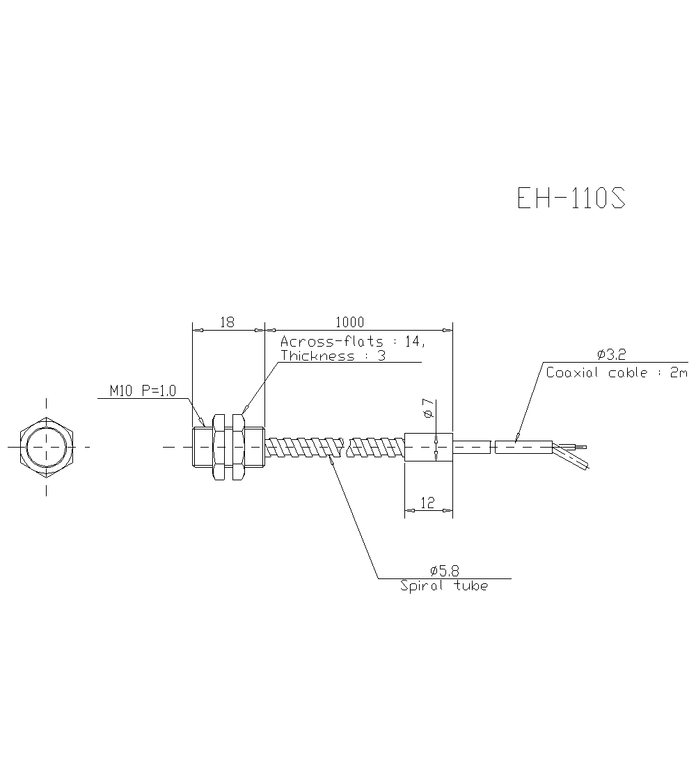 EH-110S Dimension