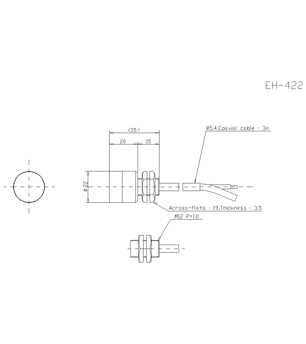 EH-422 Dimension
