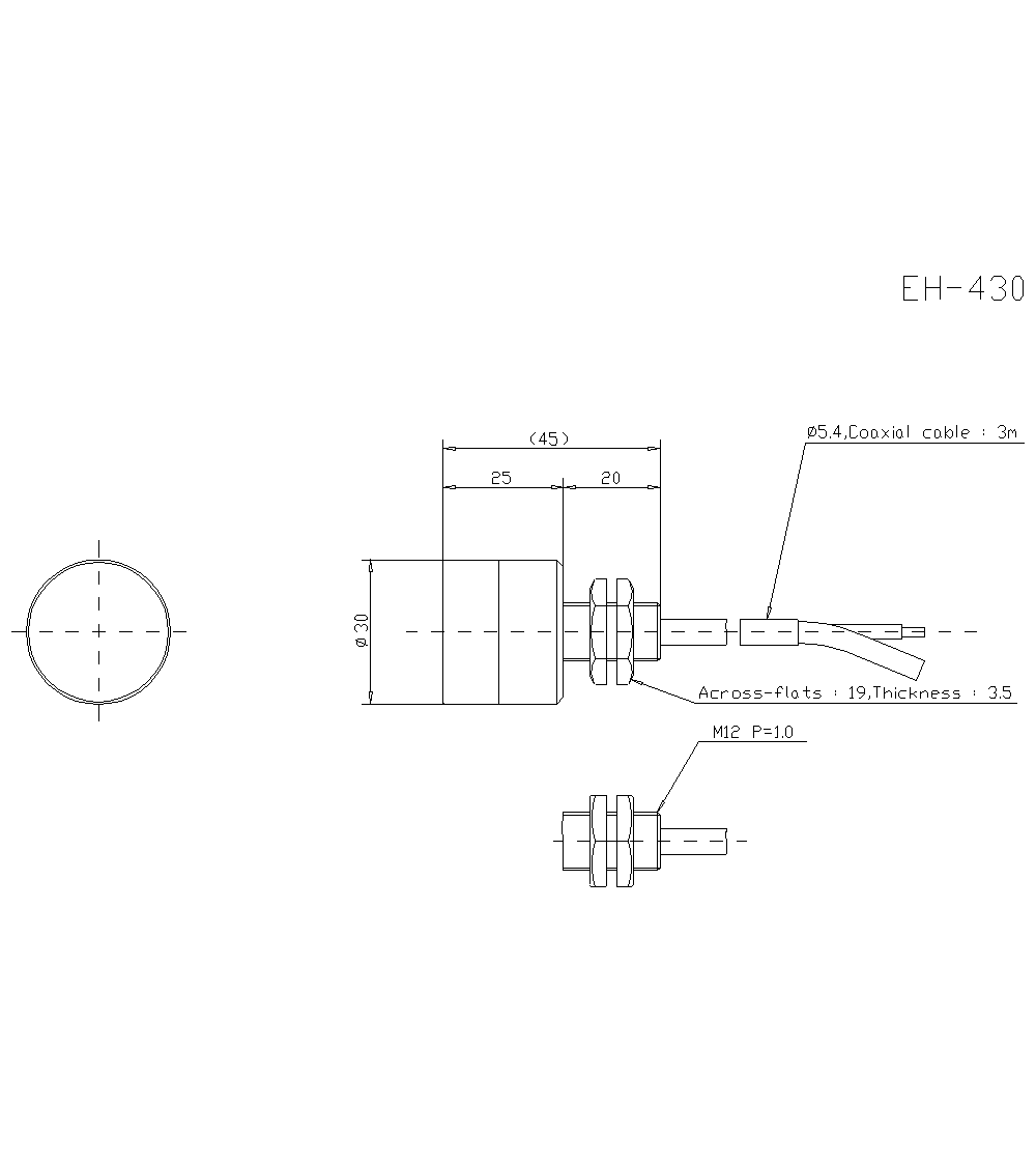 EH-430 Dimension