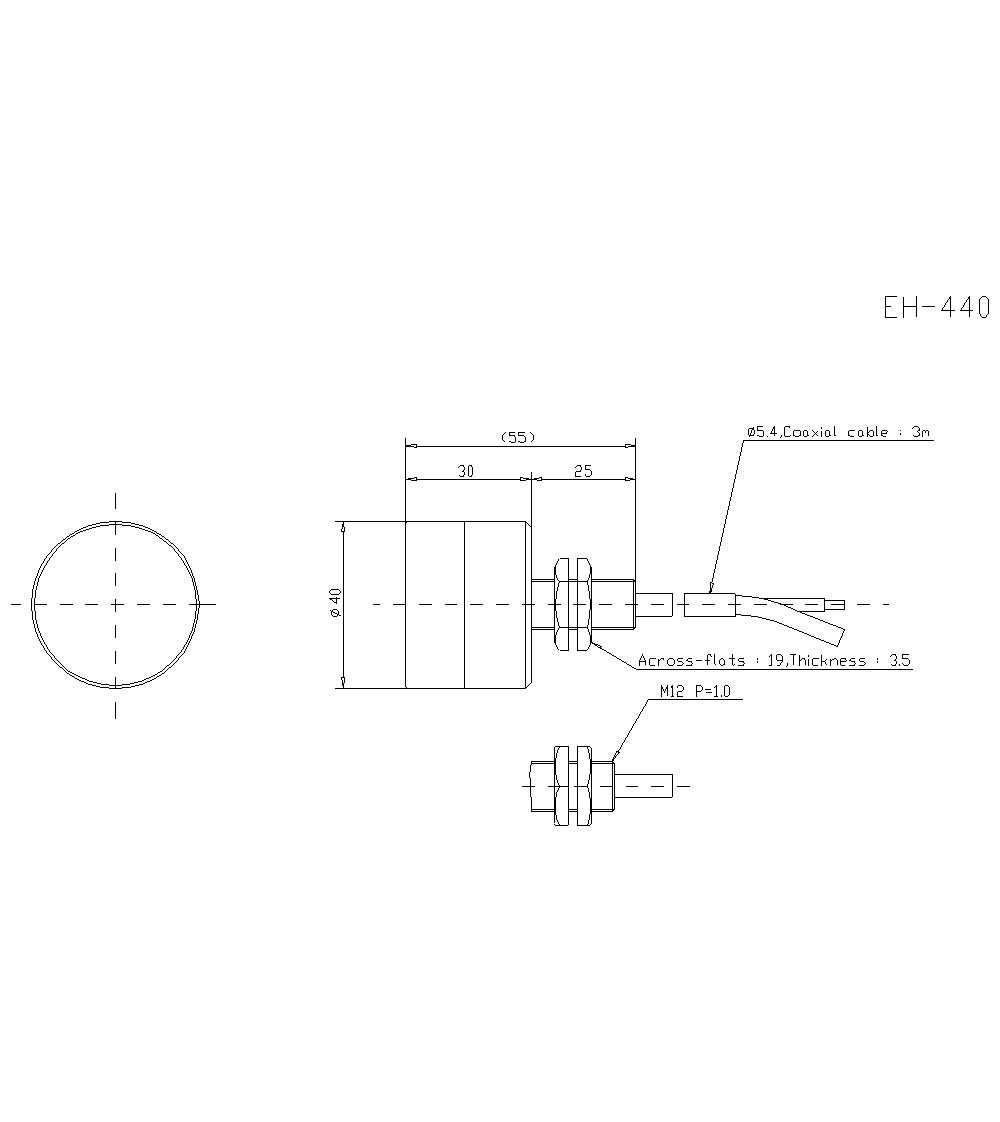 EH-440 Dimension