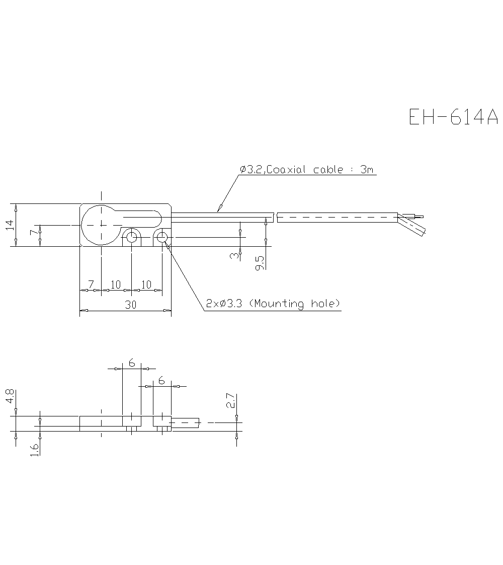 EH-614A Dimension