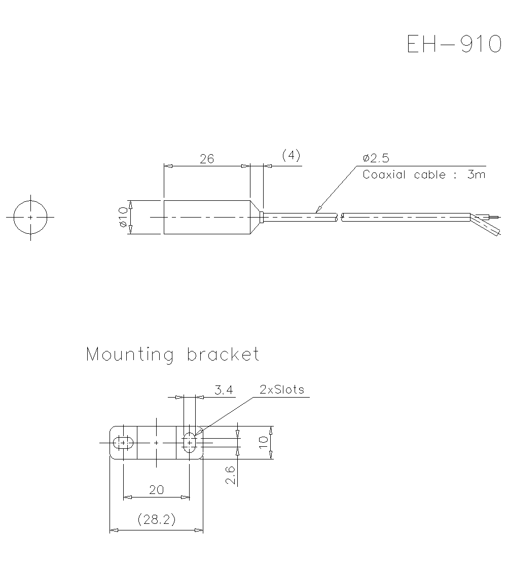 EH-910 Dimension