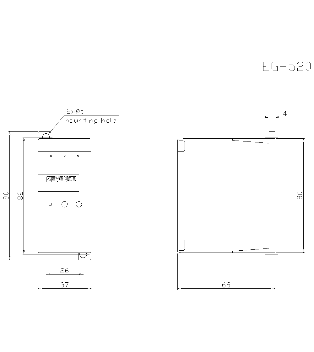 EG-520 Dimension