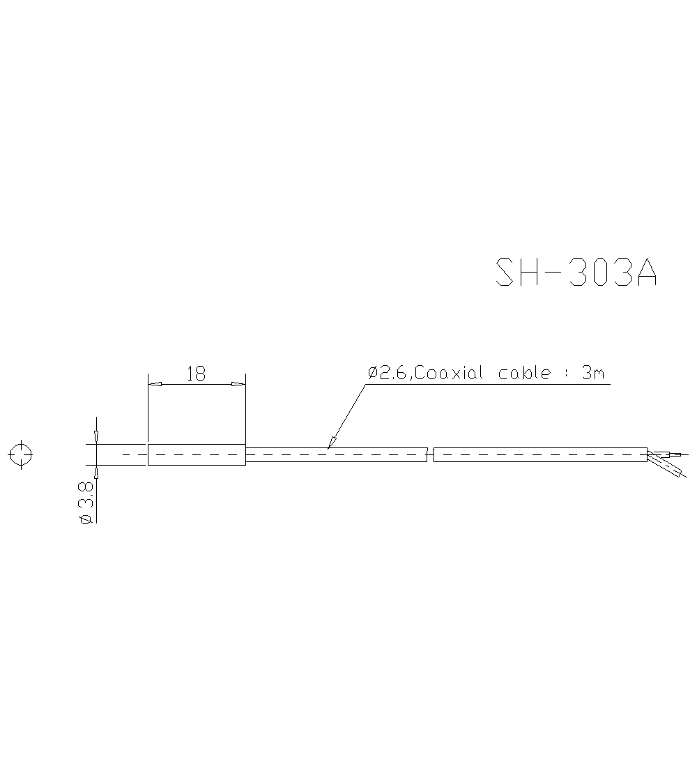 SH-303A Dimension