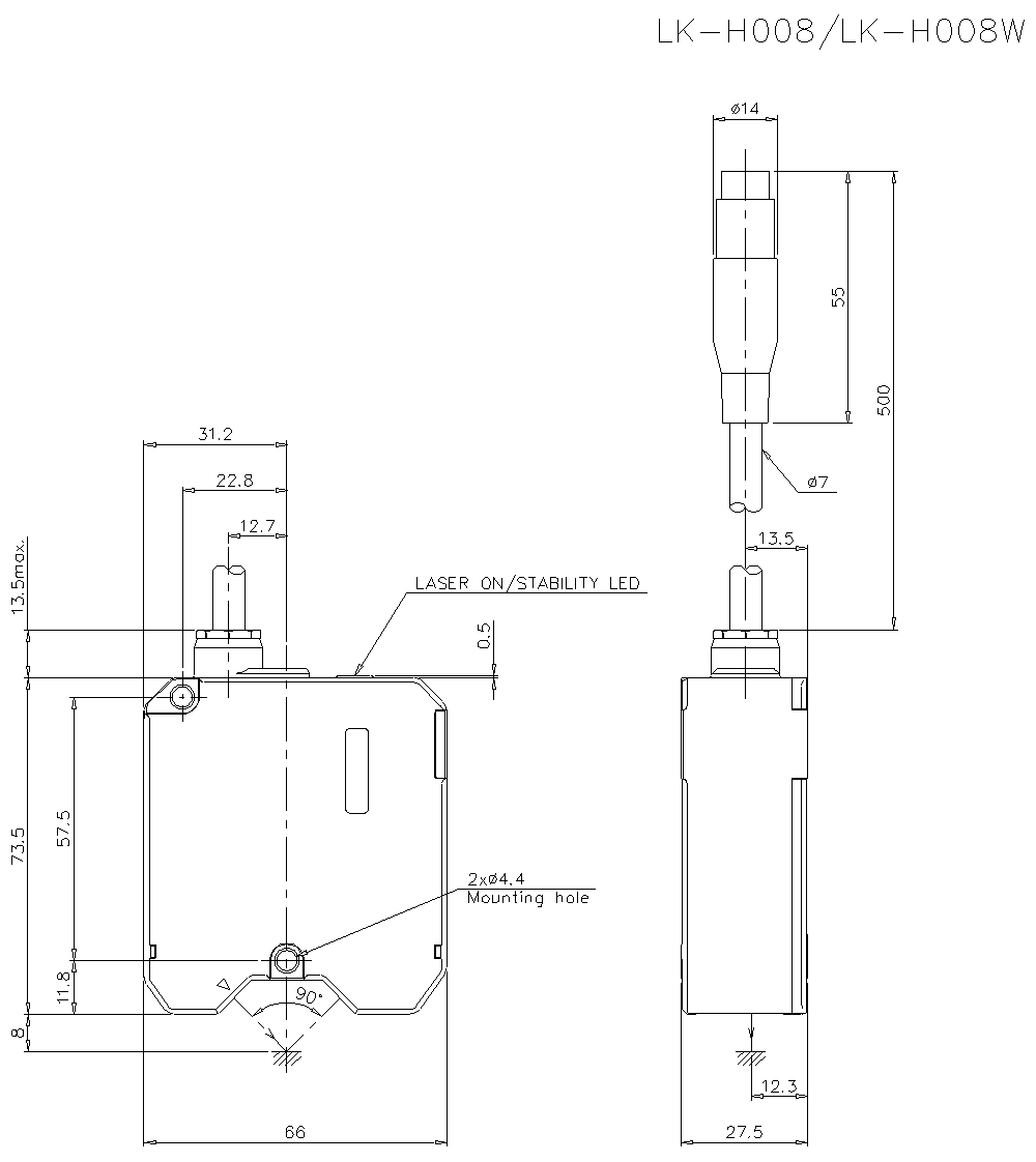 LK-H008 Dimension
