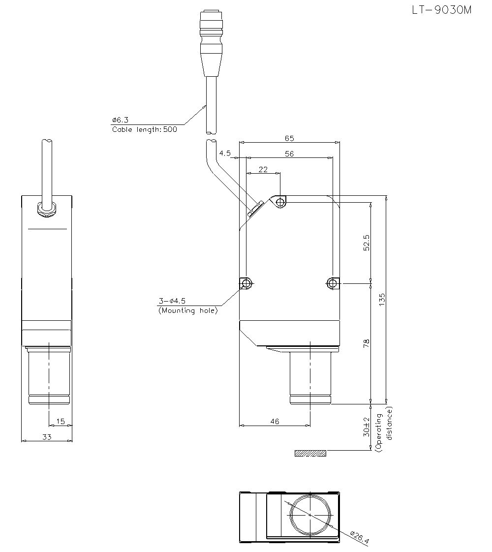 LT-9030M&nbsp;Dimension