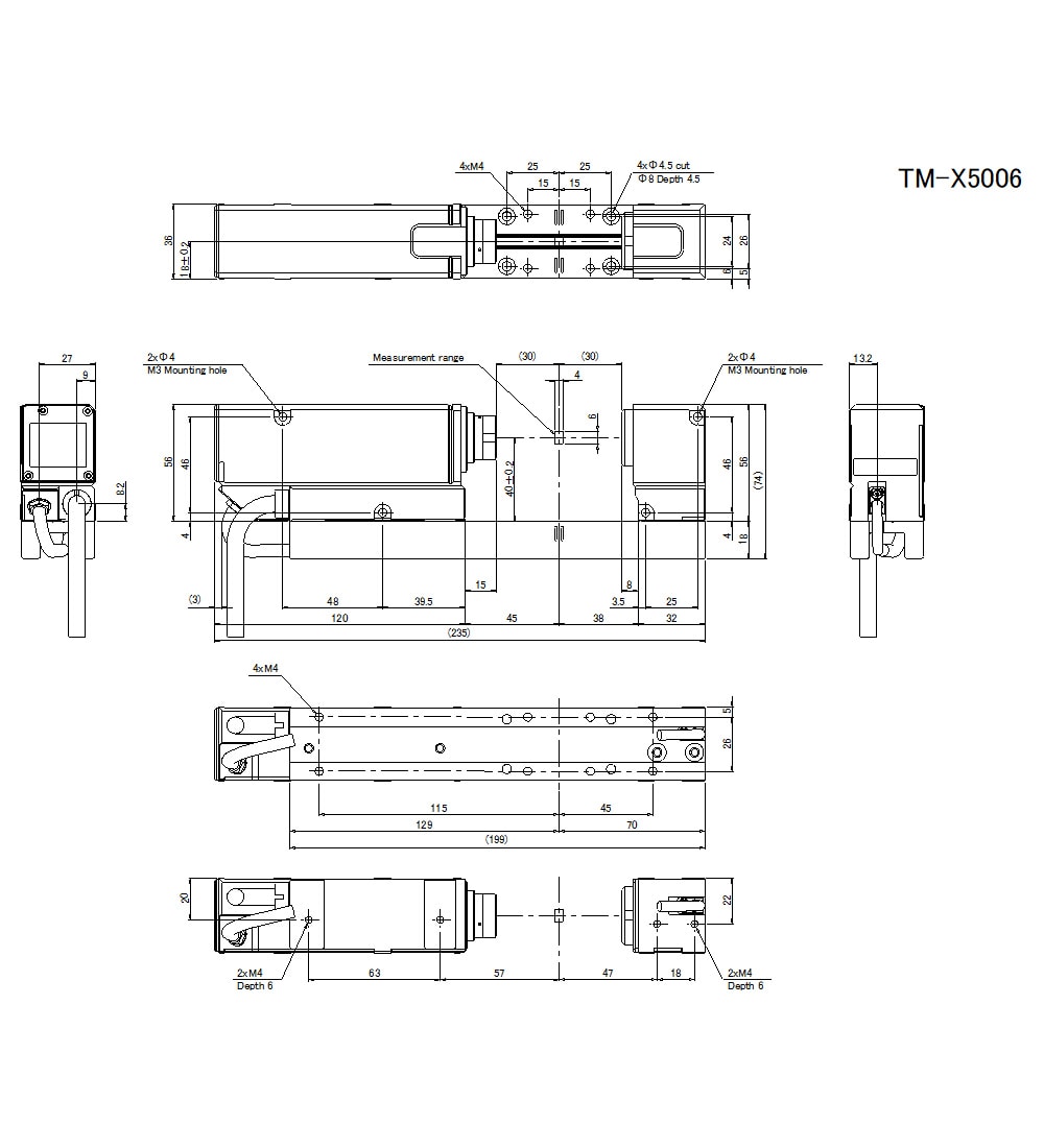TM-X5006 Dimension