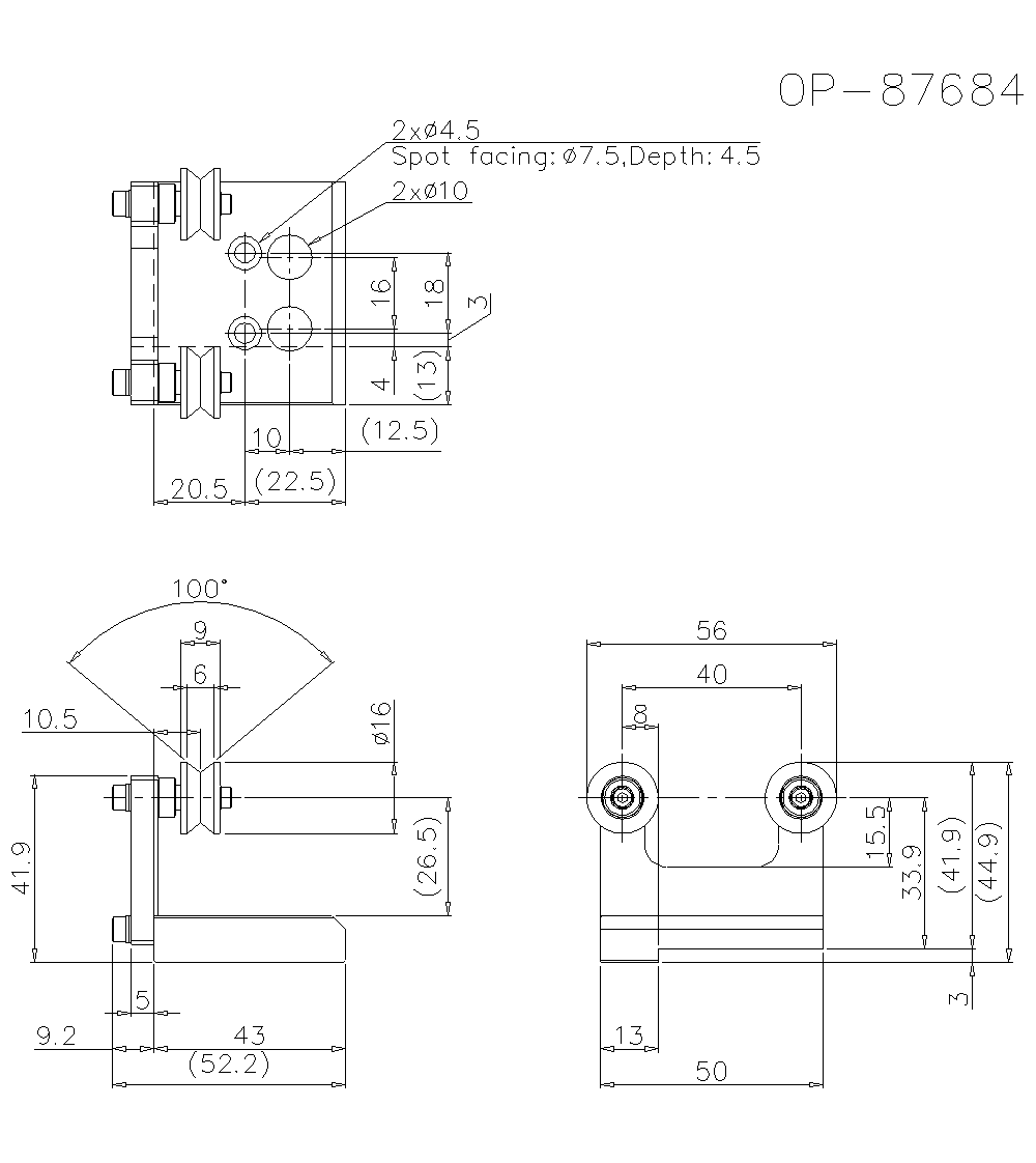 OP-87684&nbsp;Dimension
