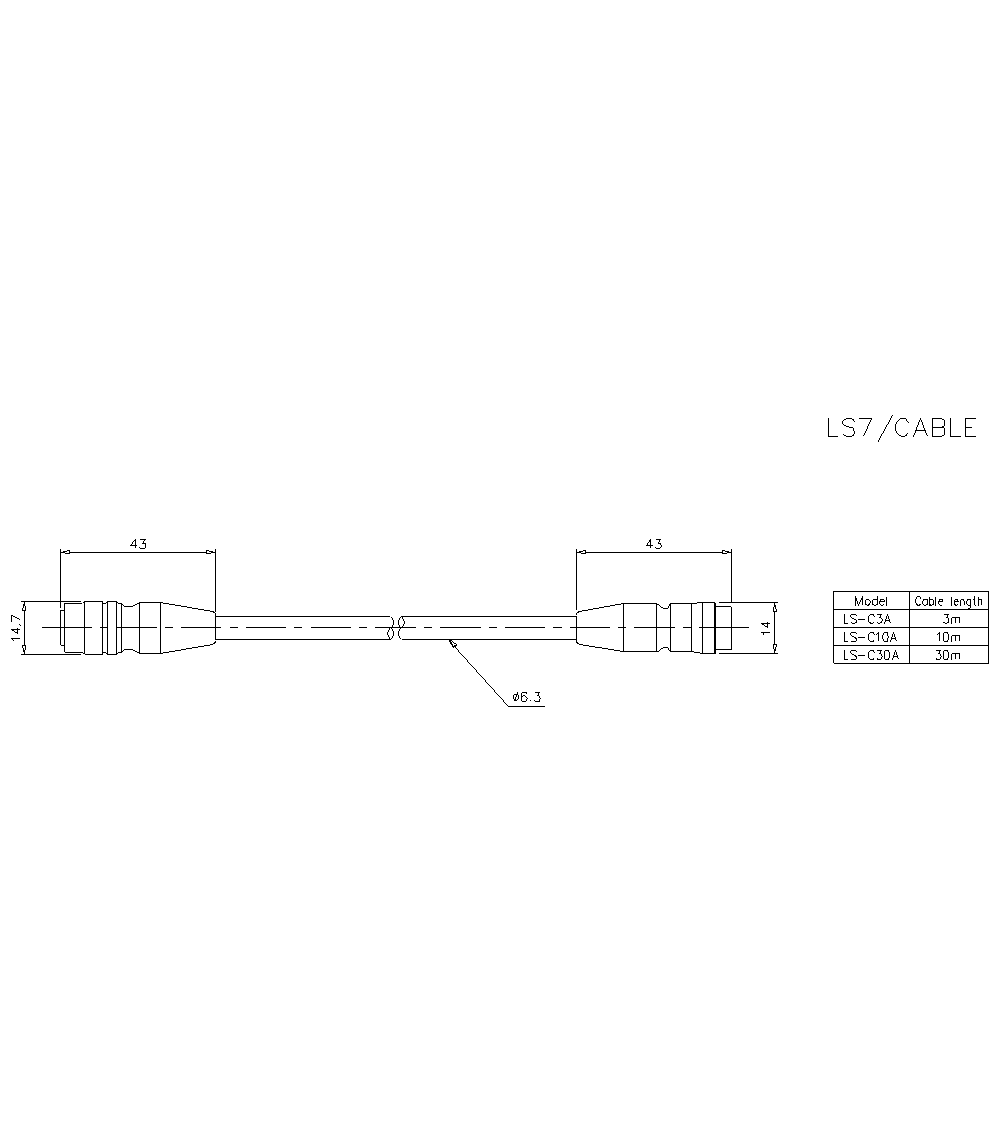 LS-C10A Dimension
