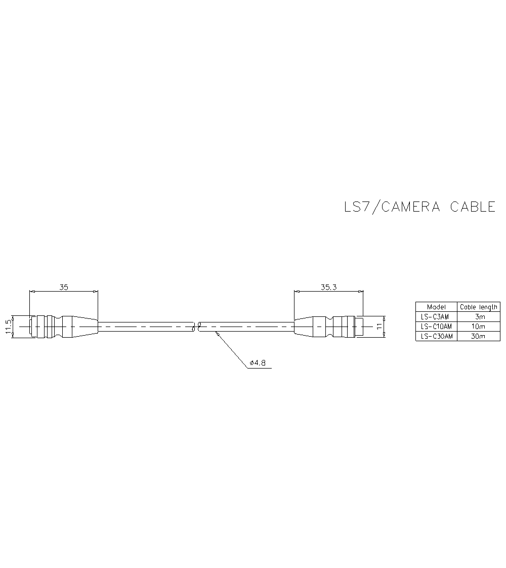 LS-C10AM Dimension