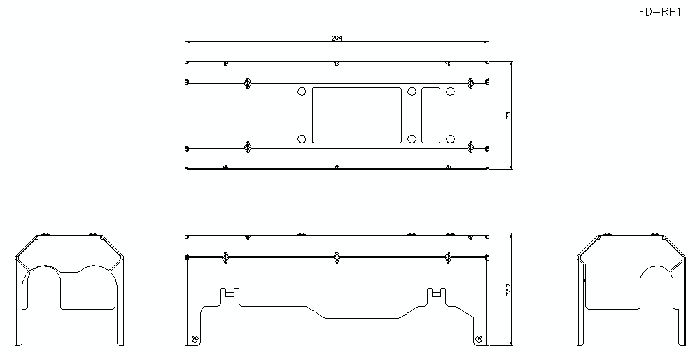 FD-RP1 Dimension