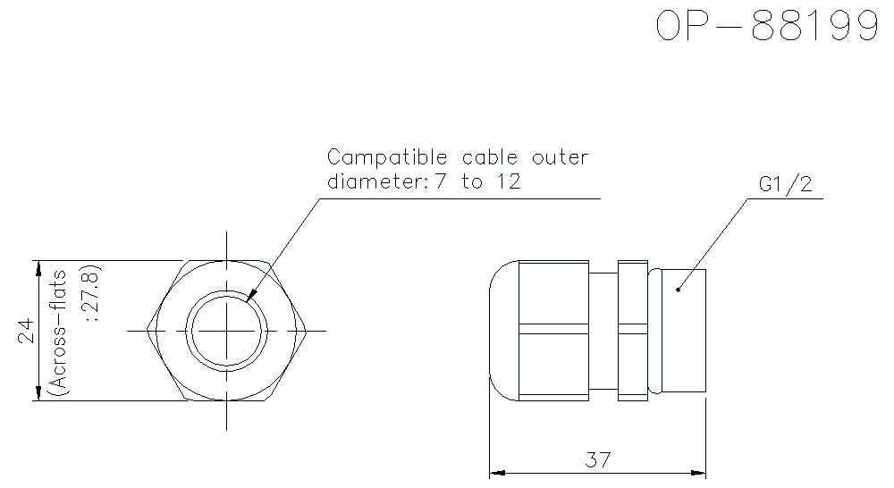 OP-88199 Dimension