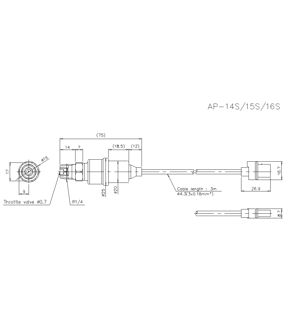 AP-14S Dimension