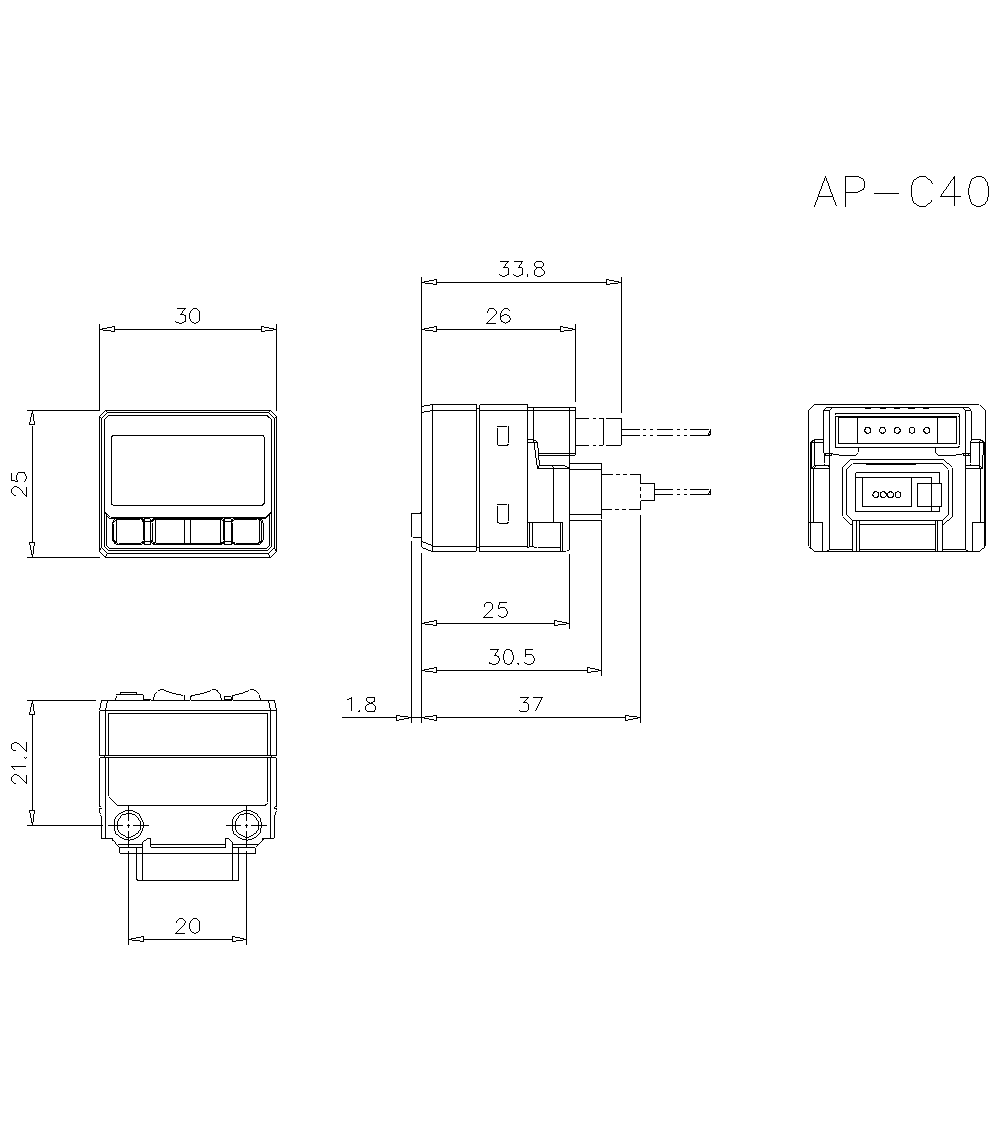 AP-C40 Dimension
