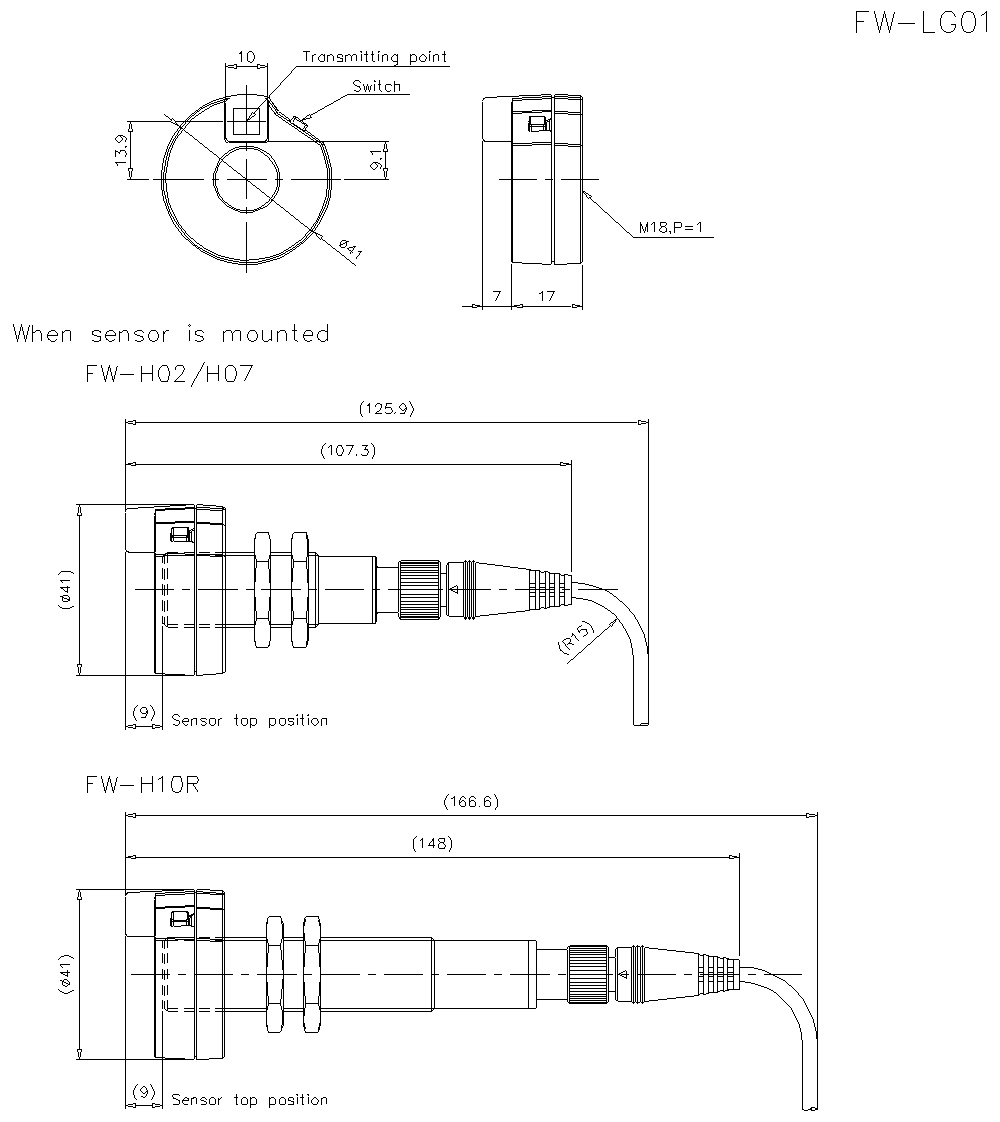 FW-LG01&nbsp;Dimension