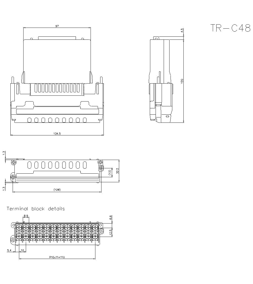TR-C48 Dimension