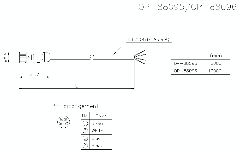 OP-88095/88096&nbsp;Dimension