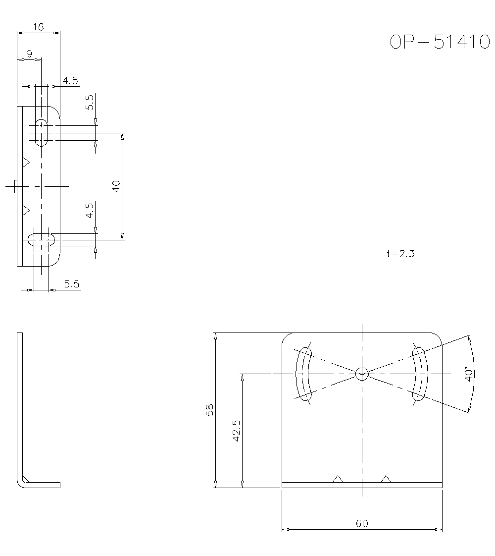 OP-51410 Dimension