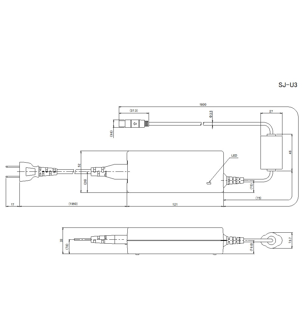 SJ-U3&nbsp;Dimension