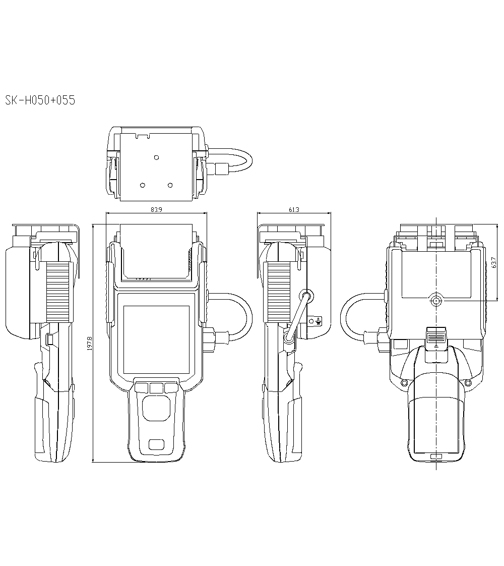SK-H050/055 Dimension
